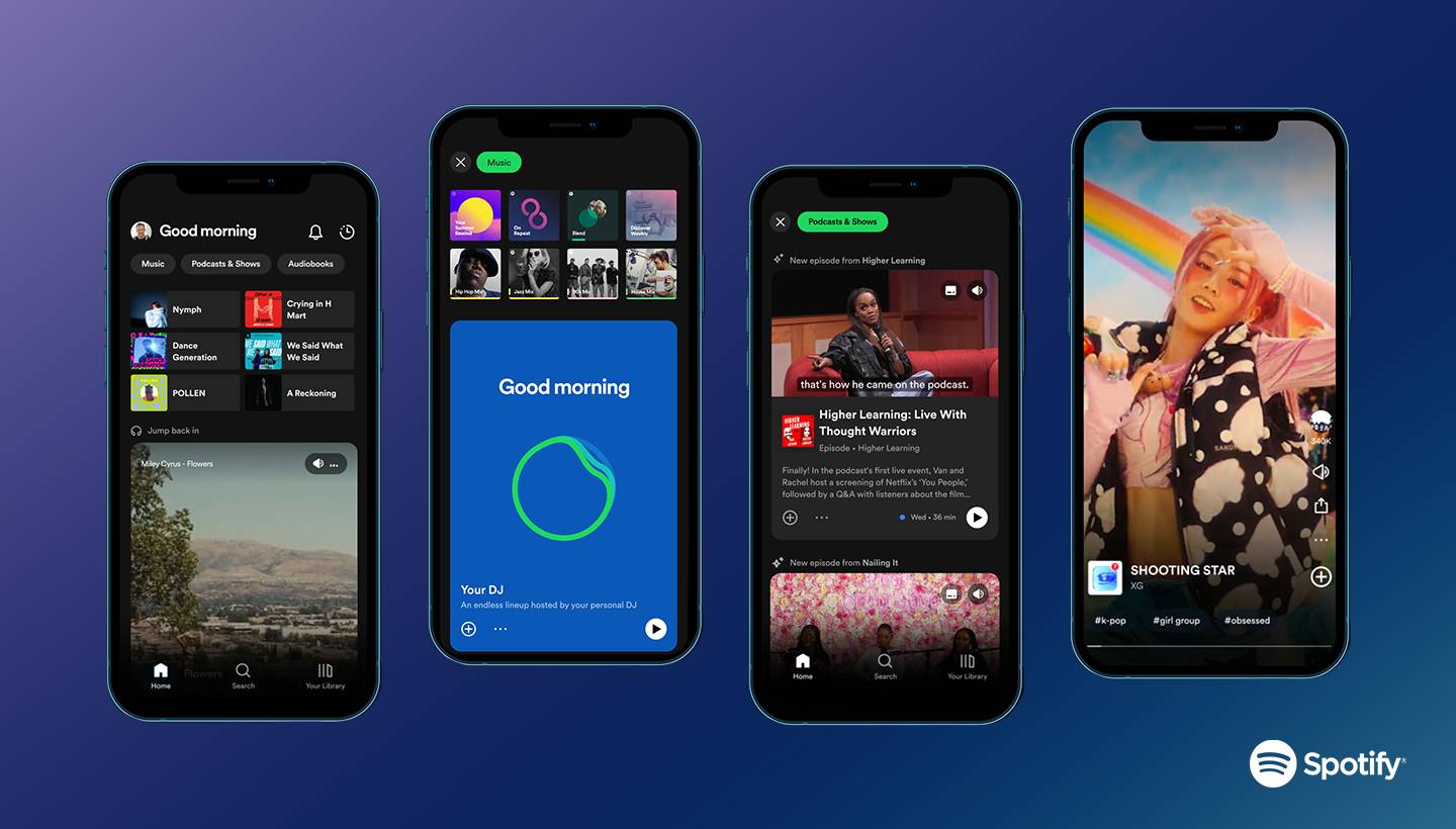 Spotify 移动端播放器