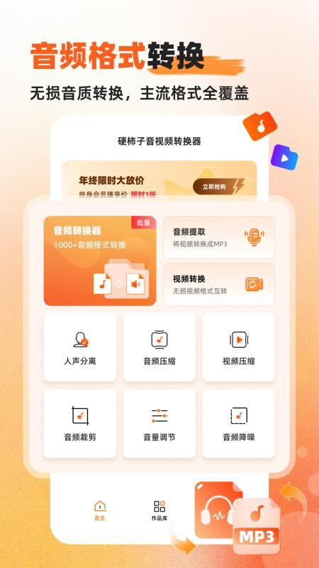 硬柿子音视频转换器