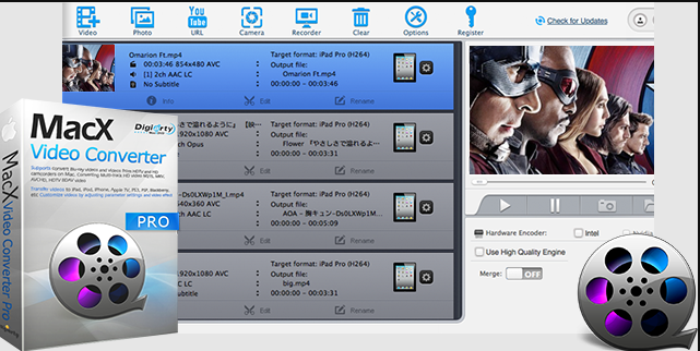 MacX Video Converter Pro