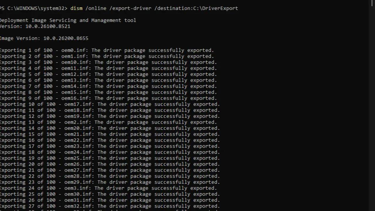 DriverExport