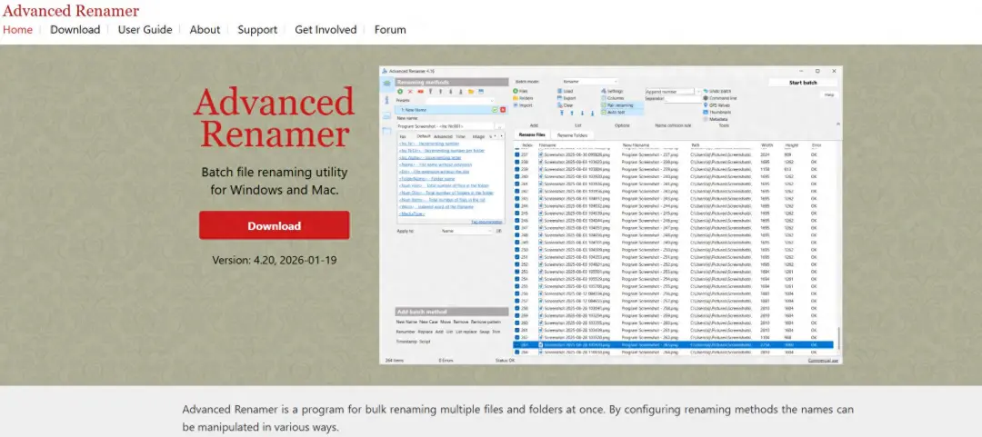 Advanced Renamer