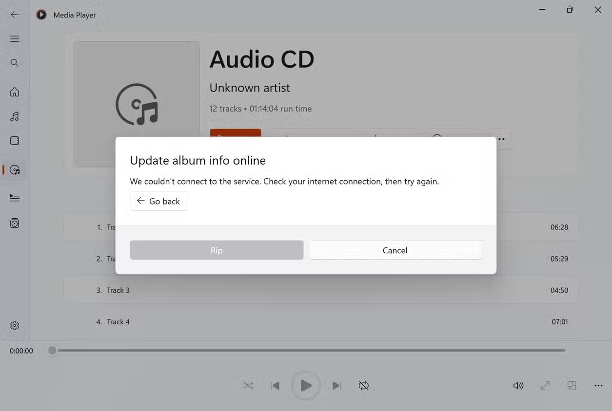 Windows 11 Media Player