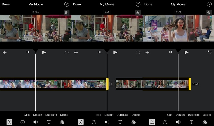 iMovie 压缩手机视频
