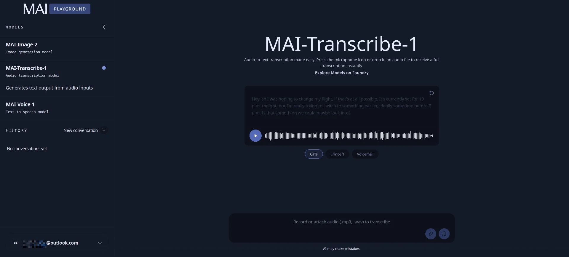 MAI-Transcribe-1