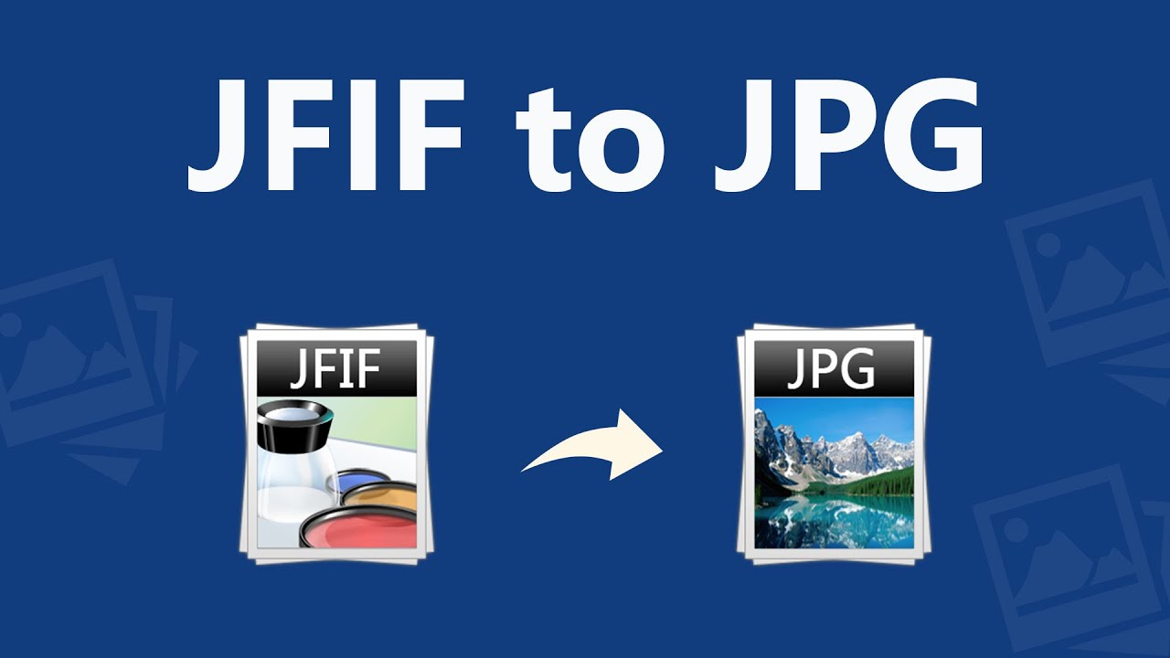 JFIF 转 JPG 格式