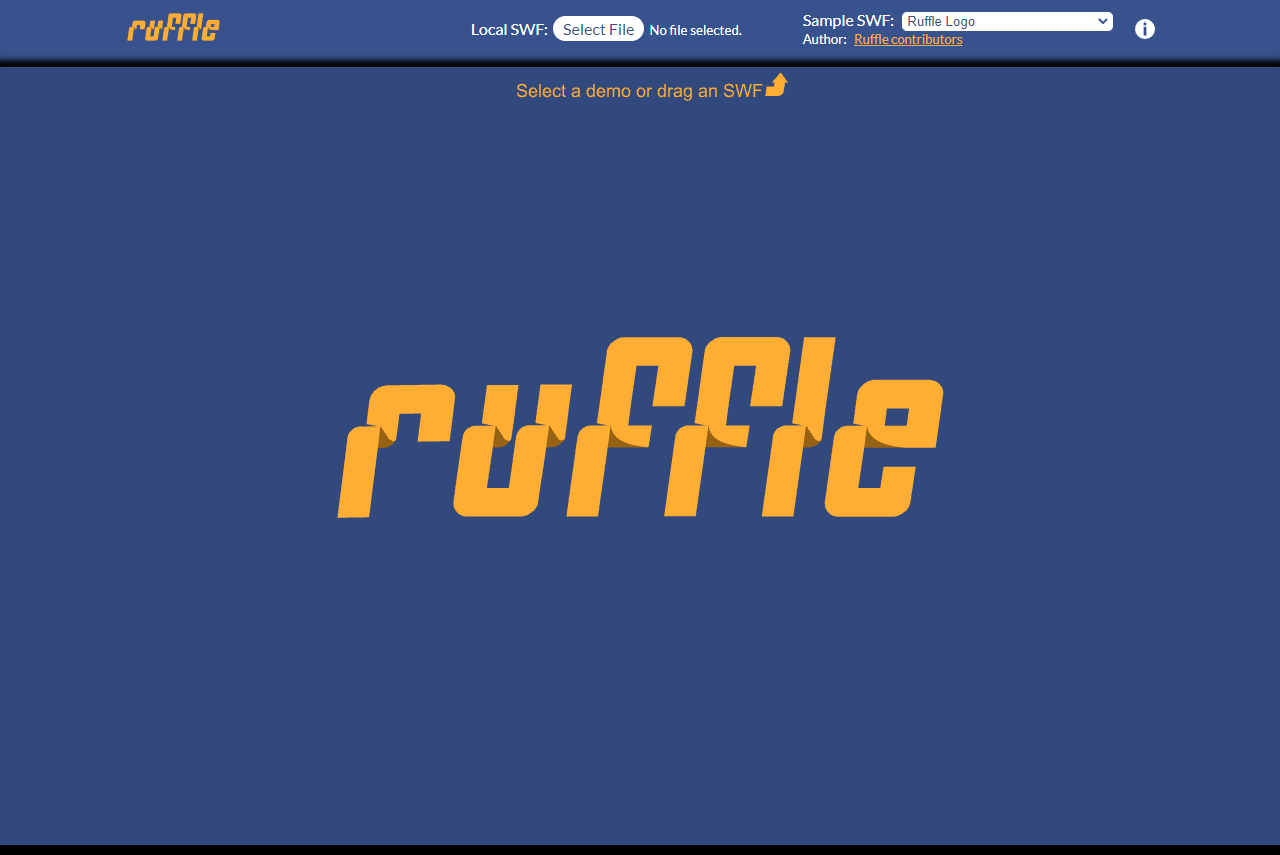 Ruffle 模拟器
