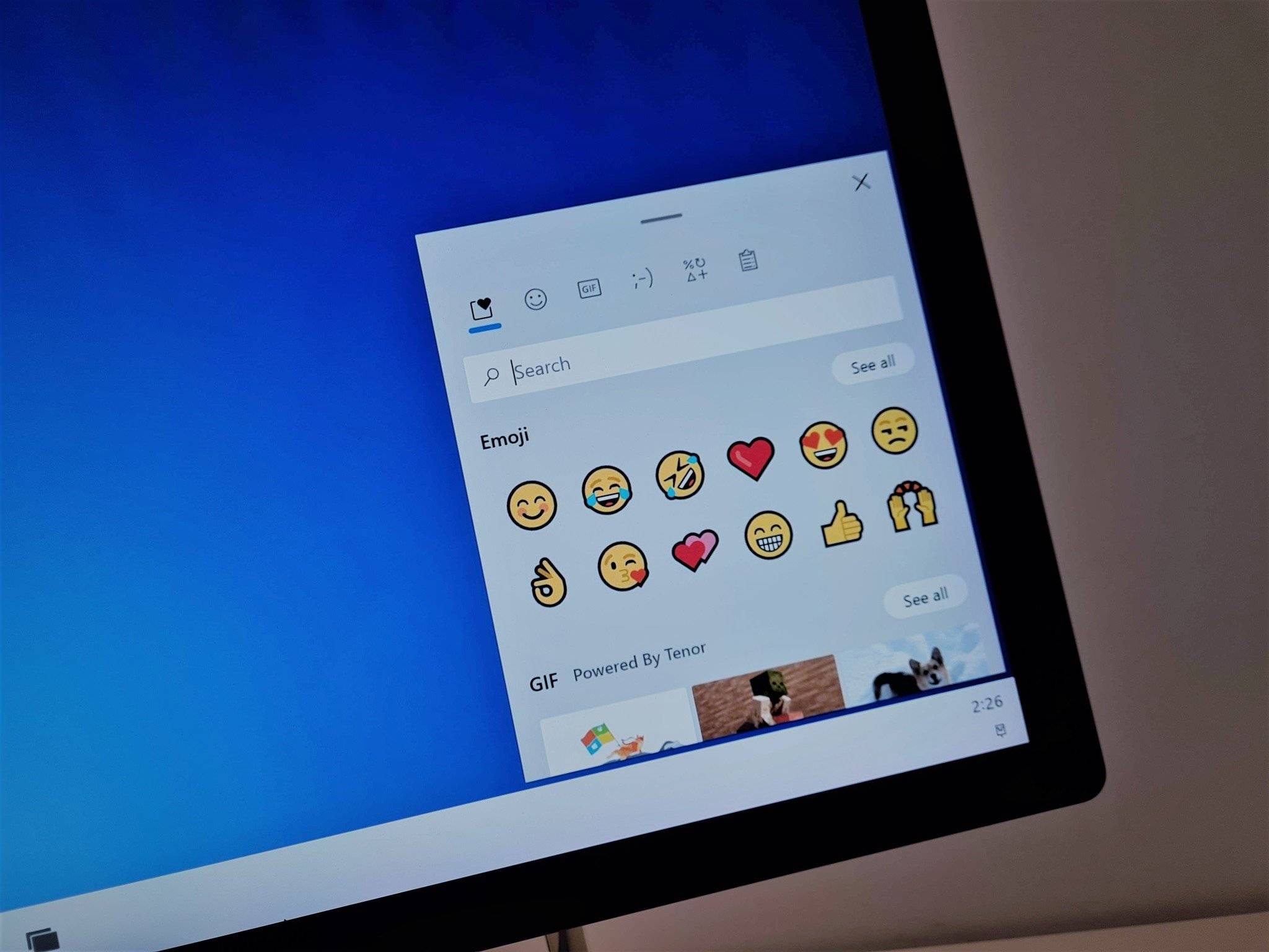Windows 11 GIF 表情