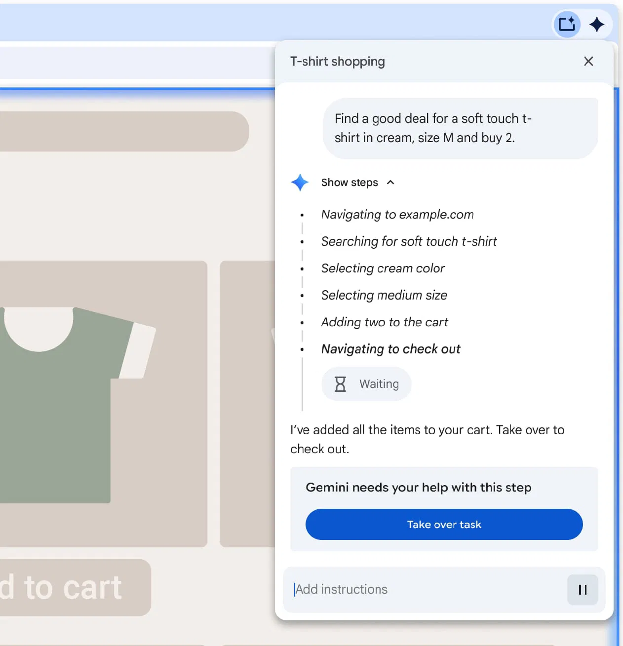 Chrome 浏览器 AI 代理