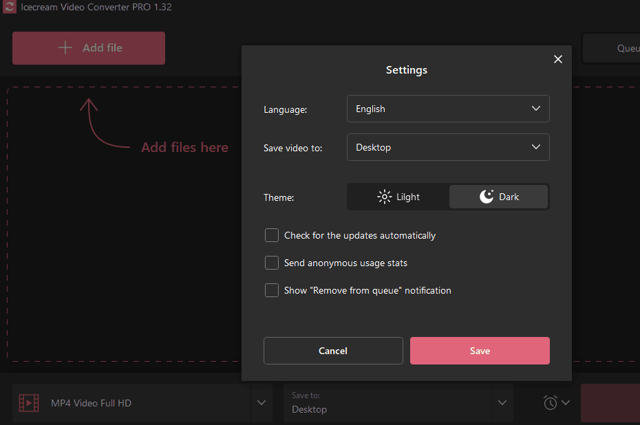 Icecream Video Converter