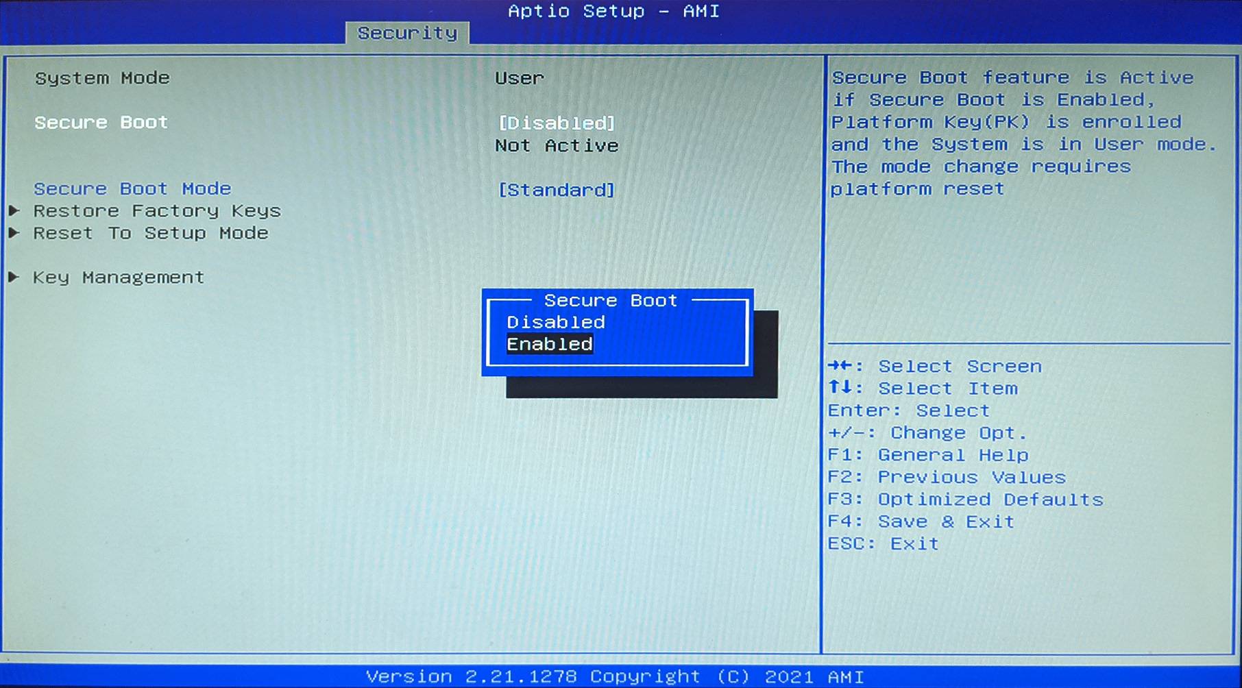 Bios 安全引导
