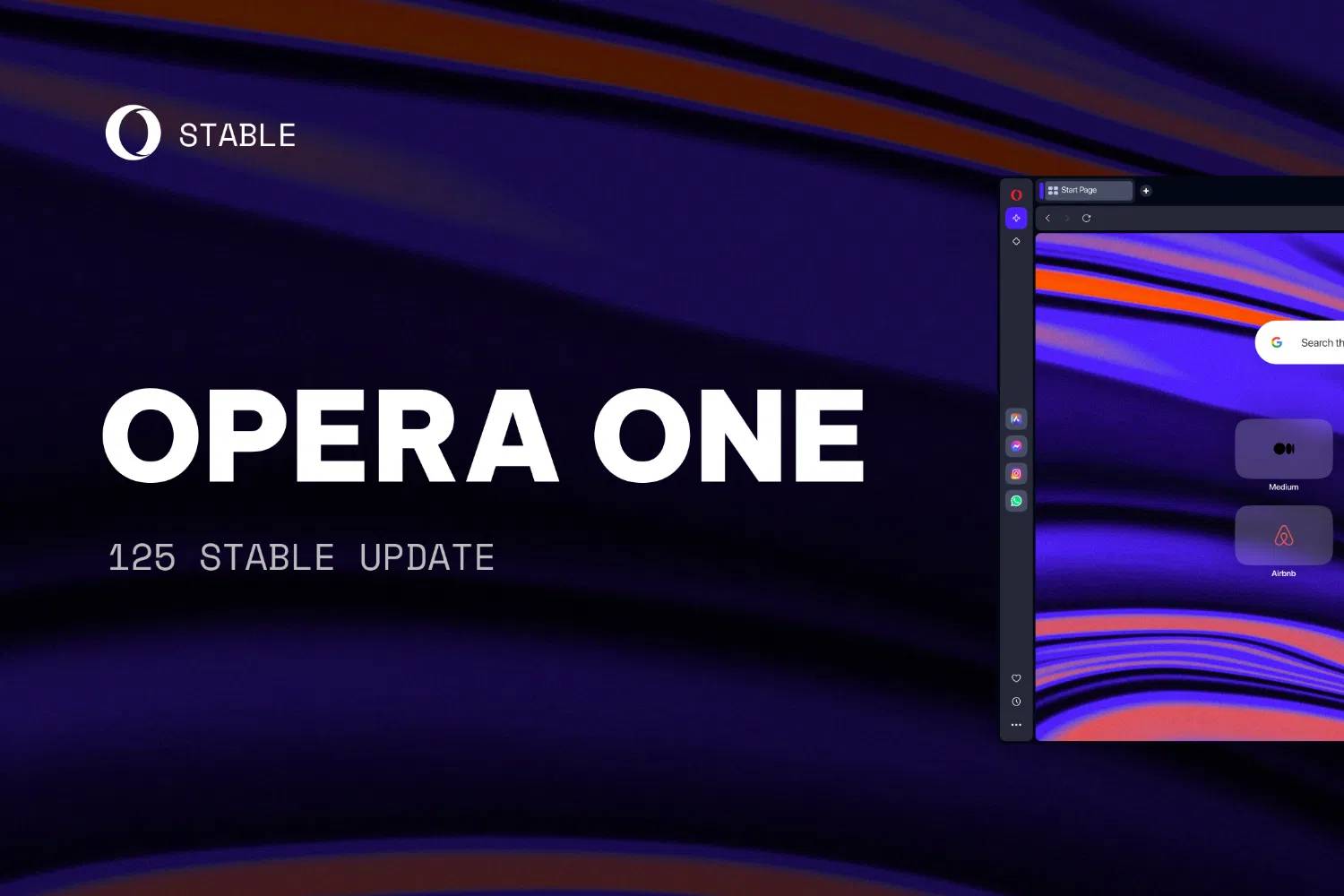 Opera One 125 发布