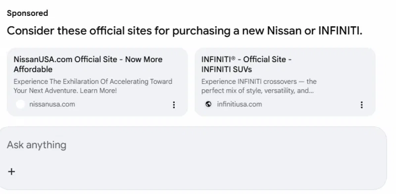 Google 搜索 AI 模式