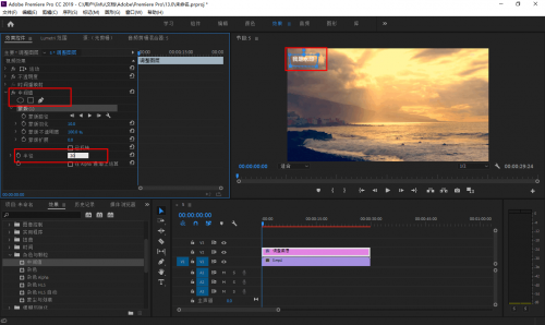 Adobe PR 视频去水印