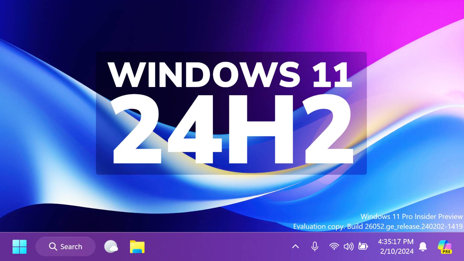 Windows 11 版本 24H2 家庭版