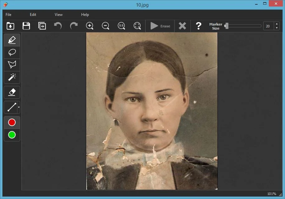 Inpaint 修复老照片