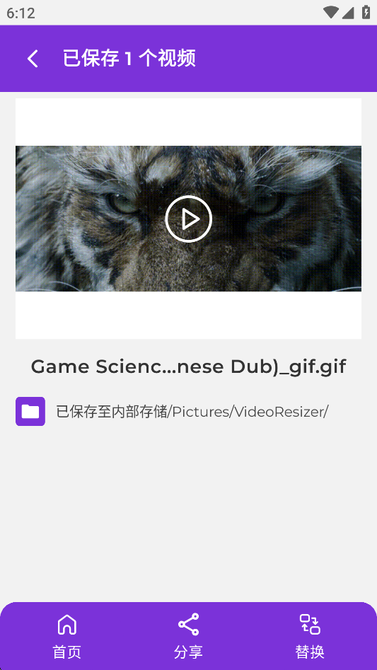 开始转换视频为 GIF