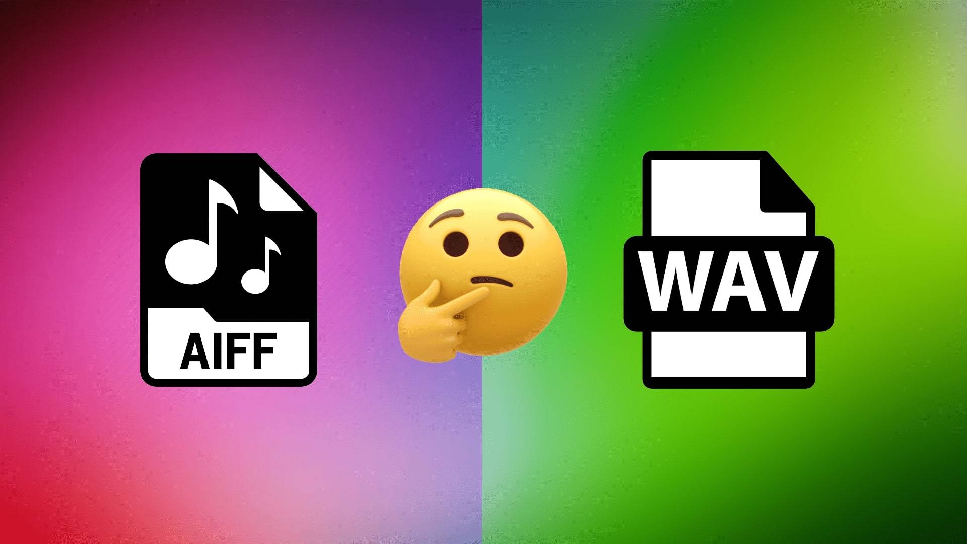 aiff和wav的区别是什么