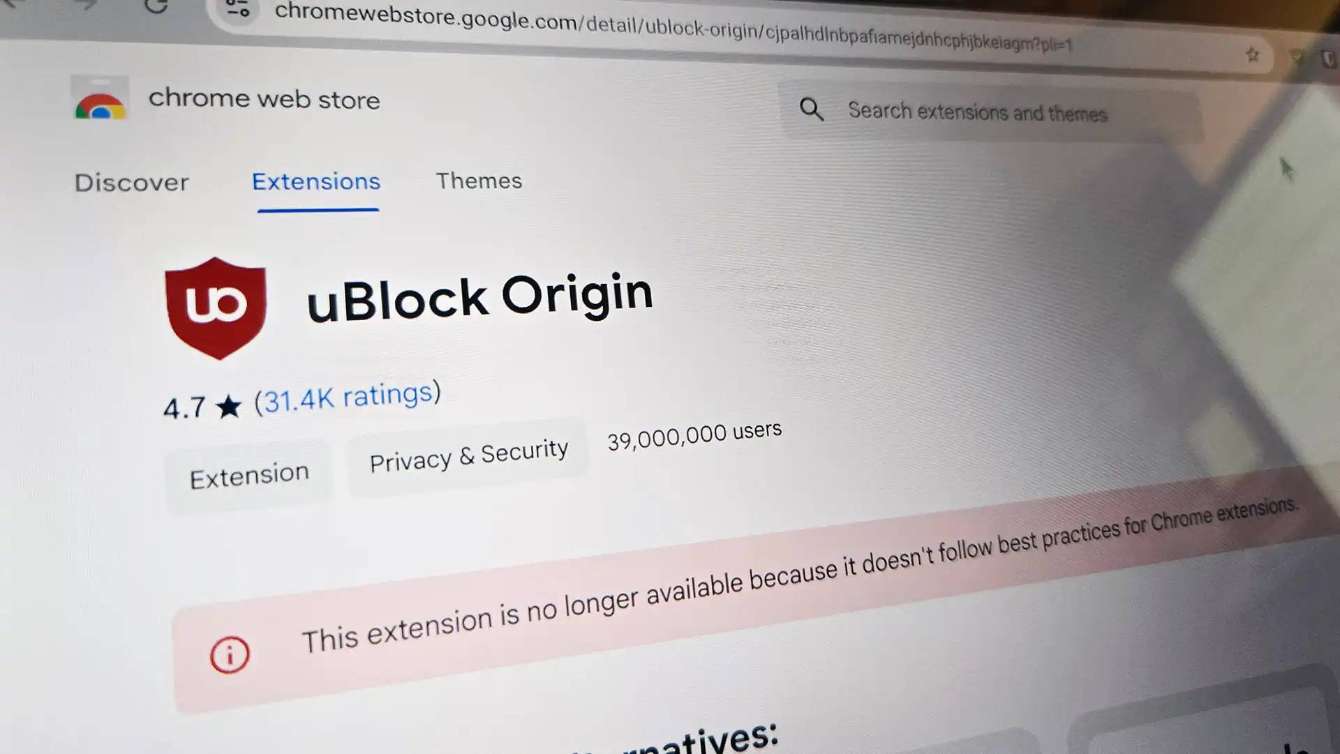 uBlock Origin