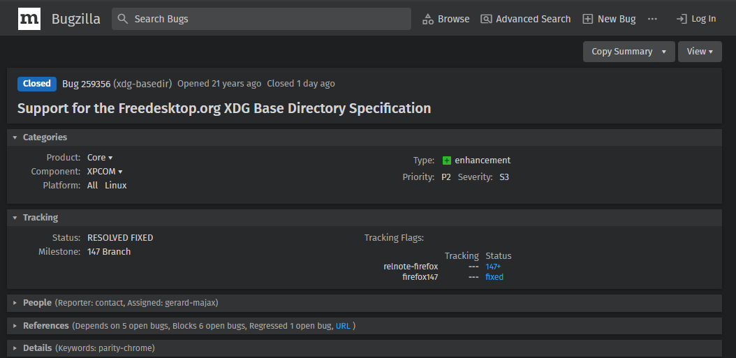 Firefox 漏洞编号 259356