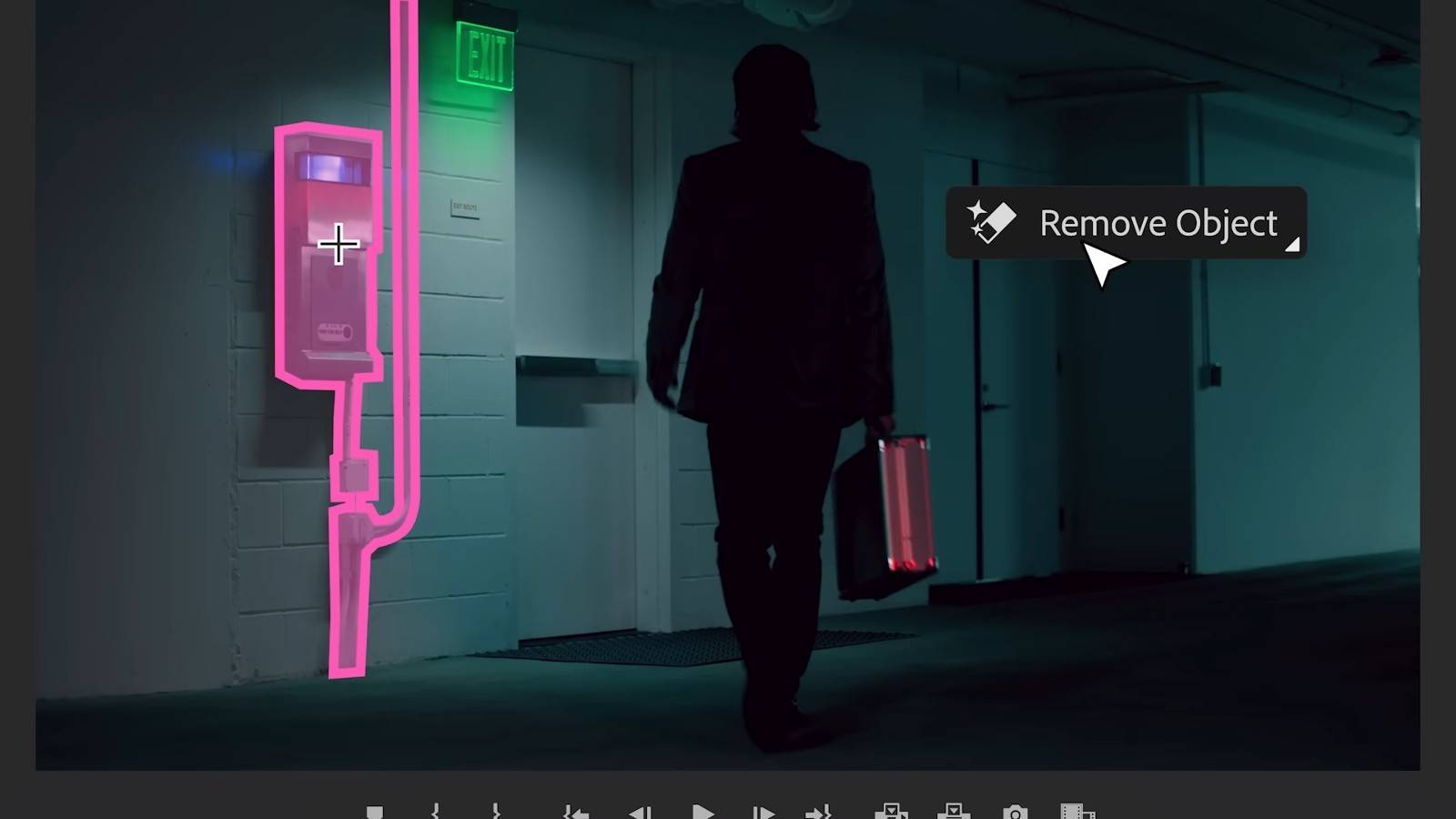 Premiere Pro 移除视频中的对象去水印