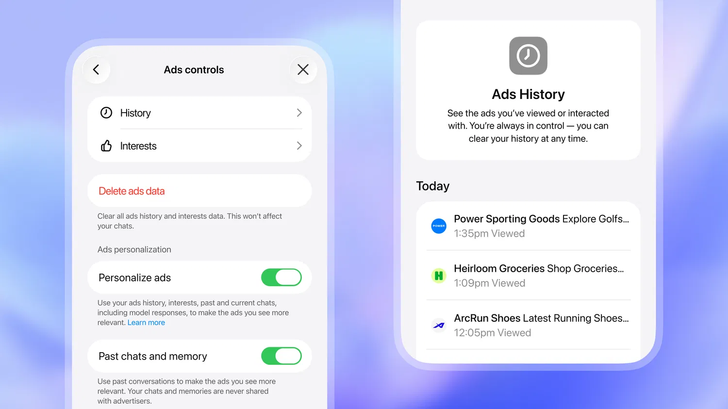ChatGPT 控制广告
