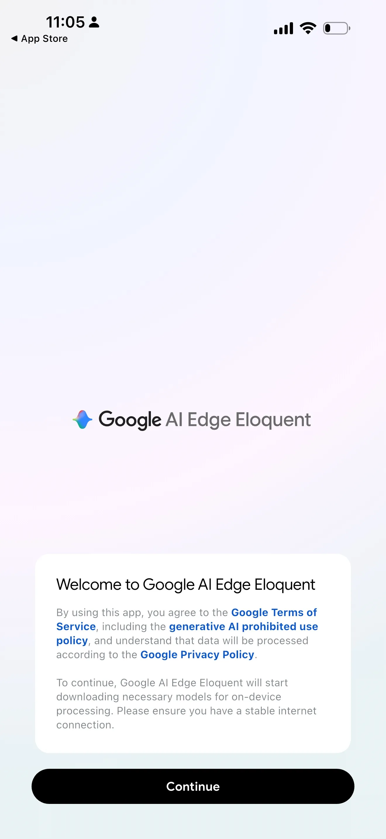 Google AI Edge Eloquent