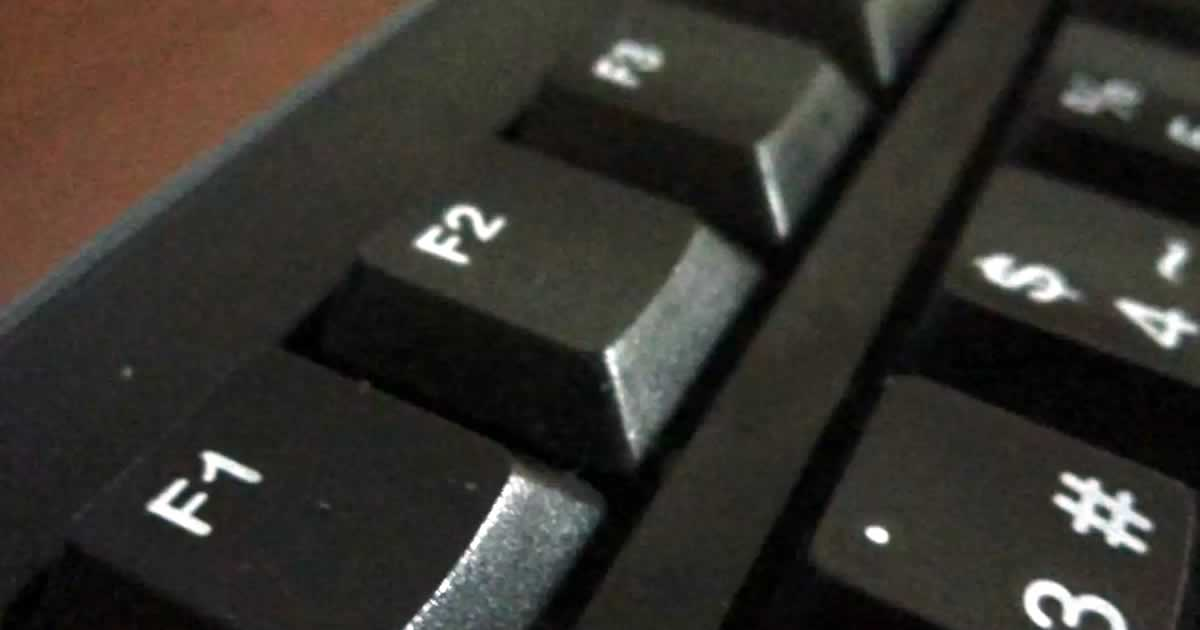 F2 快捷键