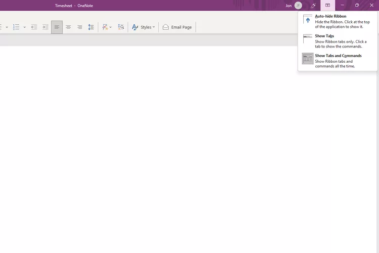 Microsoft 365 全屏