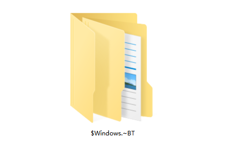 $Windows.~BT 文件夹