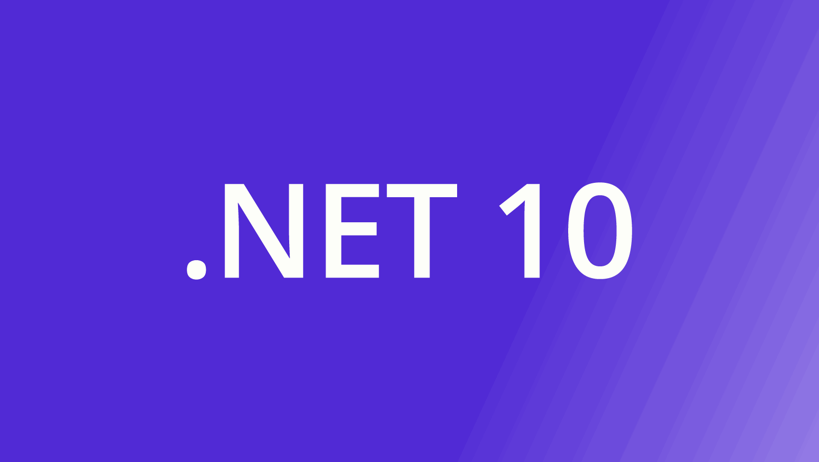 .NET 10