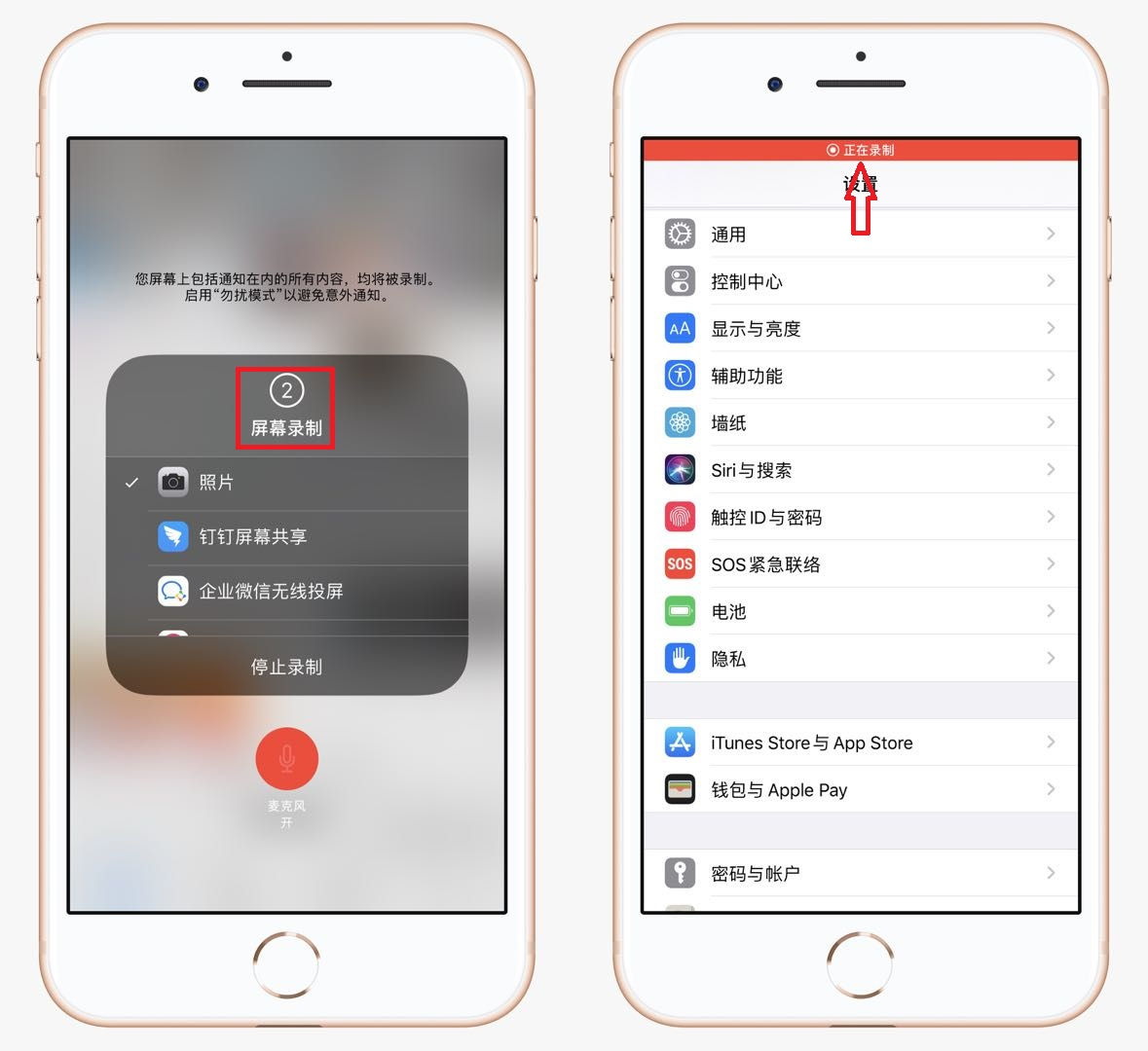 如何使用 iPhone 录制 MP4 视频步骤四