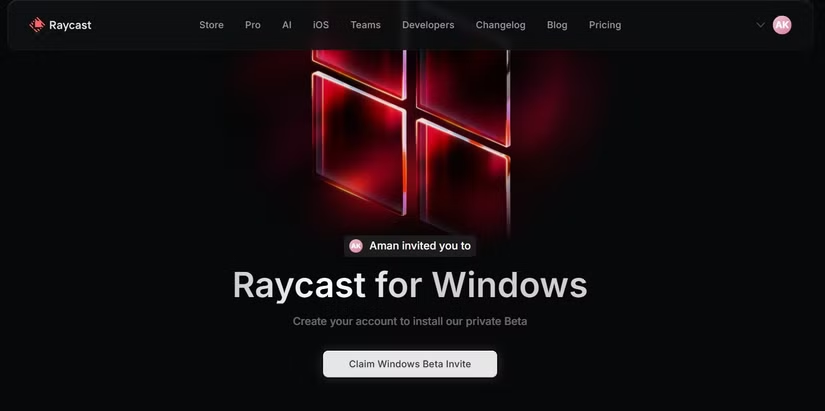 下载 Raycast