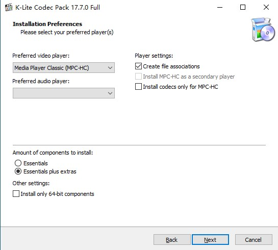 K-Lite Codec Pack