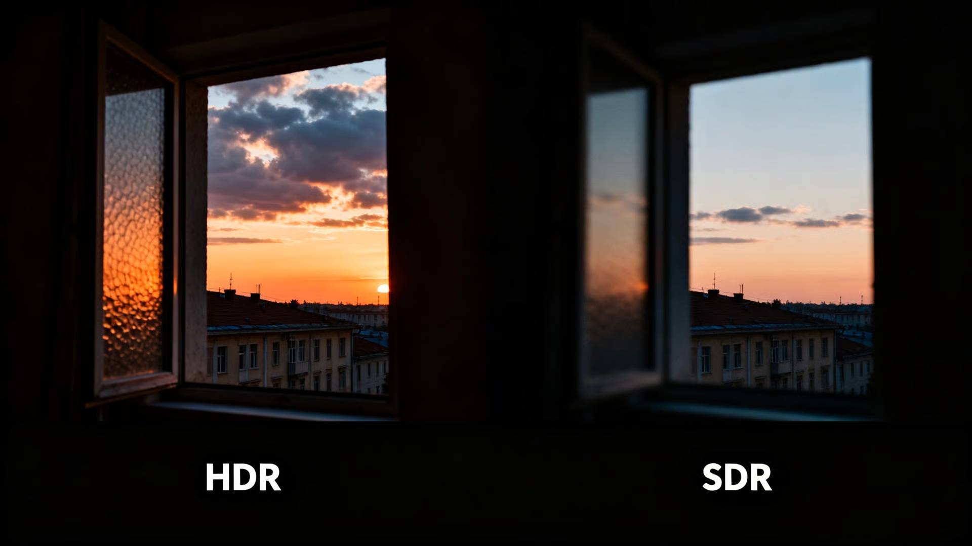 HDR vs SDR