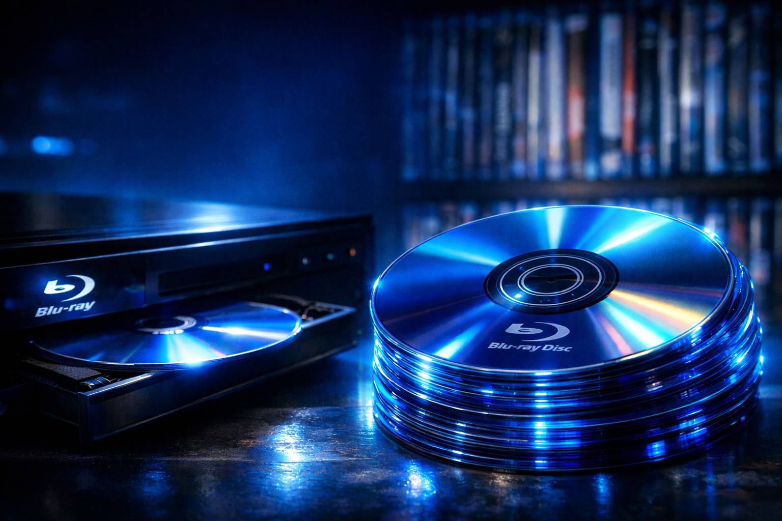 蓝光 DVD 以及蓝光光盘