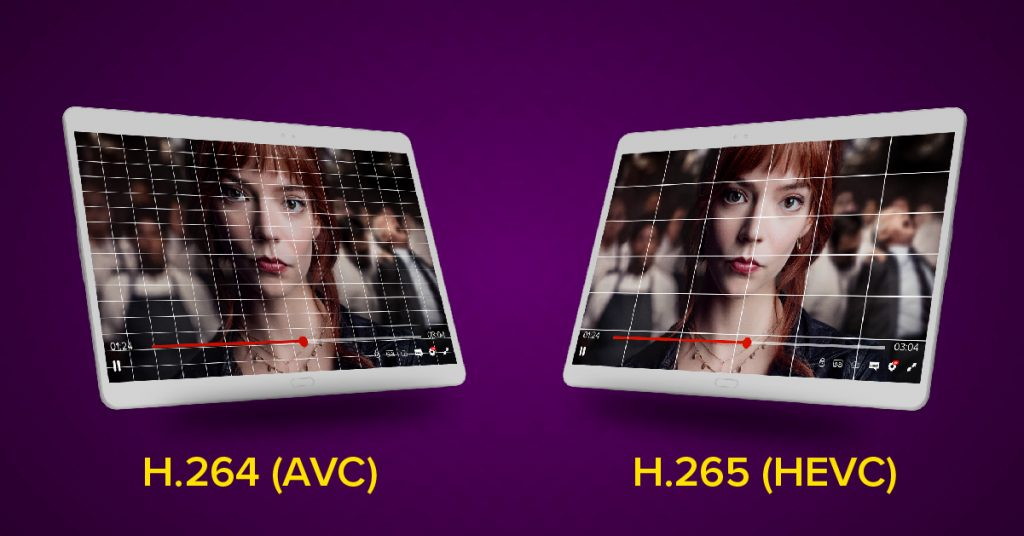 H.264 vs H.265
