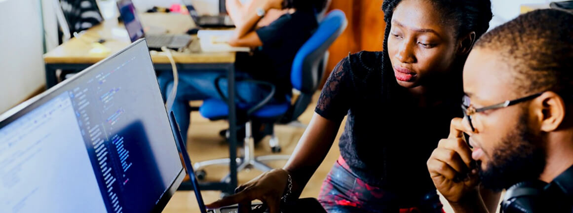 正在观看屏幕的用户